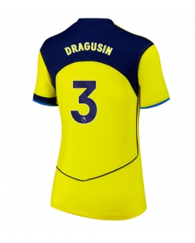 Tottenham Hotspur Radu Dragusin #3 Maglia Gara Terza Repliche 2025-26 Donna Maniche Corte